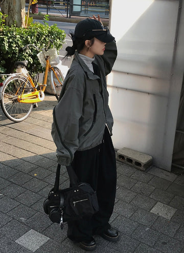 MULTI ZIPPER WINDBREAKER